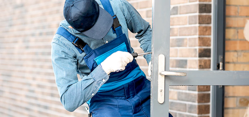 Pivot Storefront Door Locks Installation in Atherton, California